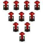 10X Aluminum Fairing Screen M6x20mm Screw Bolts Clips for Motorcycle