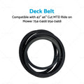 Drive Belt for MTD Ride On Mower 42" 46" (754-0468 954-046)
