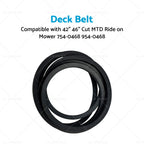 Drive Belt for MTD Ride On Mower 42" 46" (754-0468 954-046)