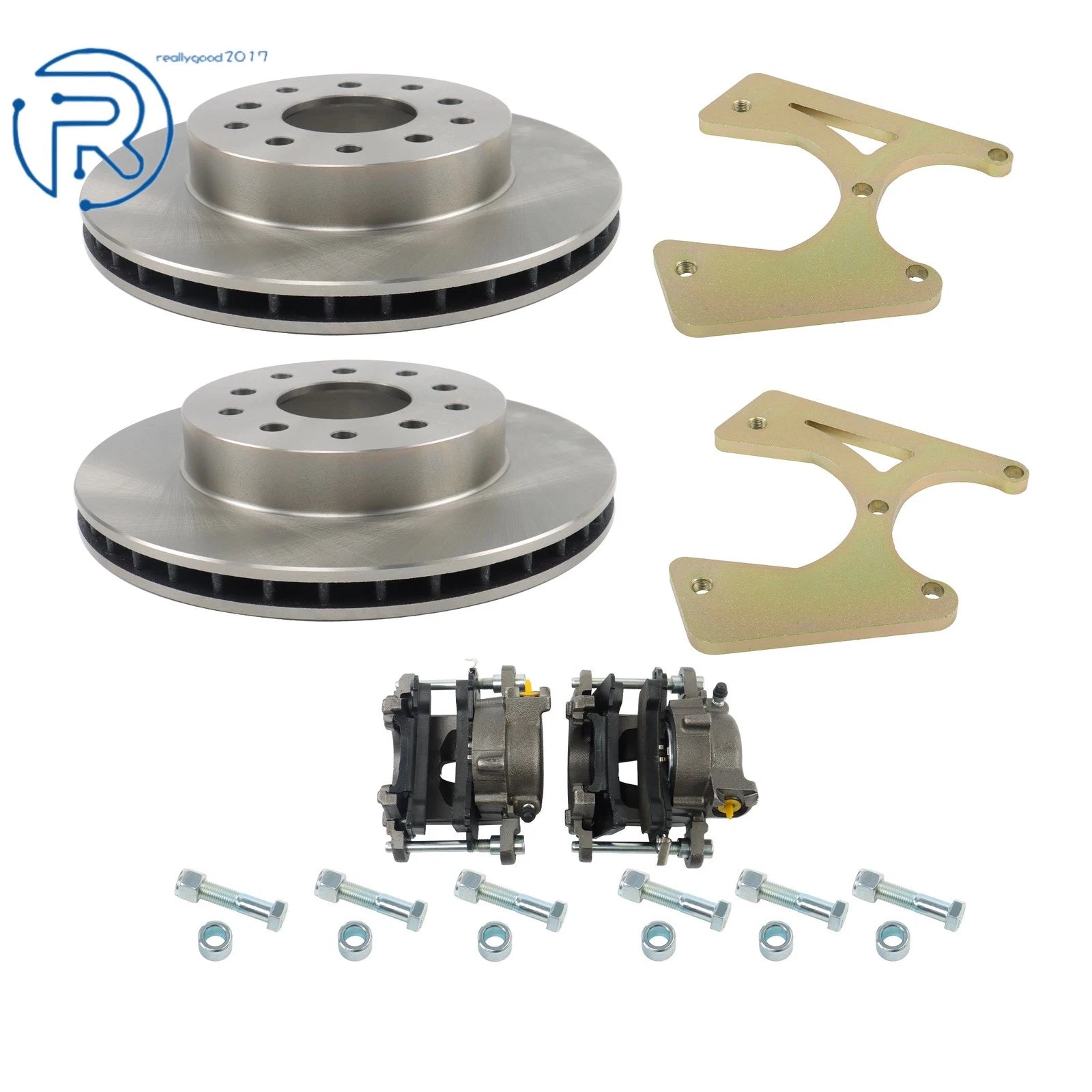 Rear Disc Brake Conversion Kit for GM 10 Bolt and 12 Bolt (Fits Models)