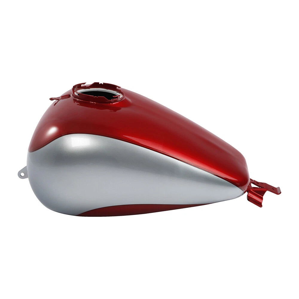 Fuel Gas Tank for Harley Street Glide (2008–2023) Wicked Red / Barracuda Silver