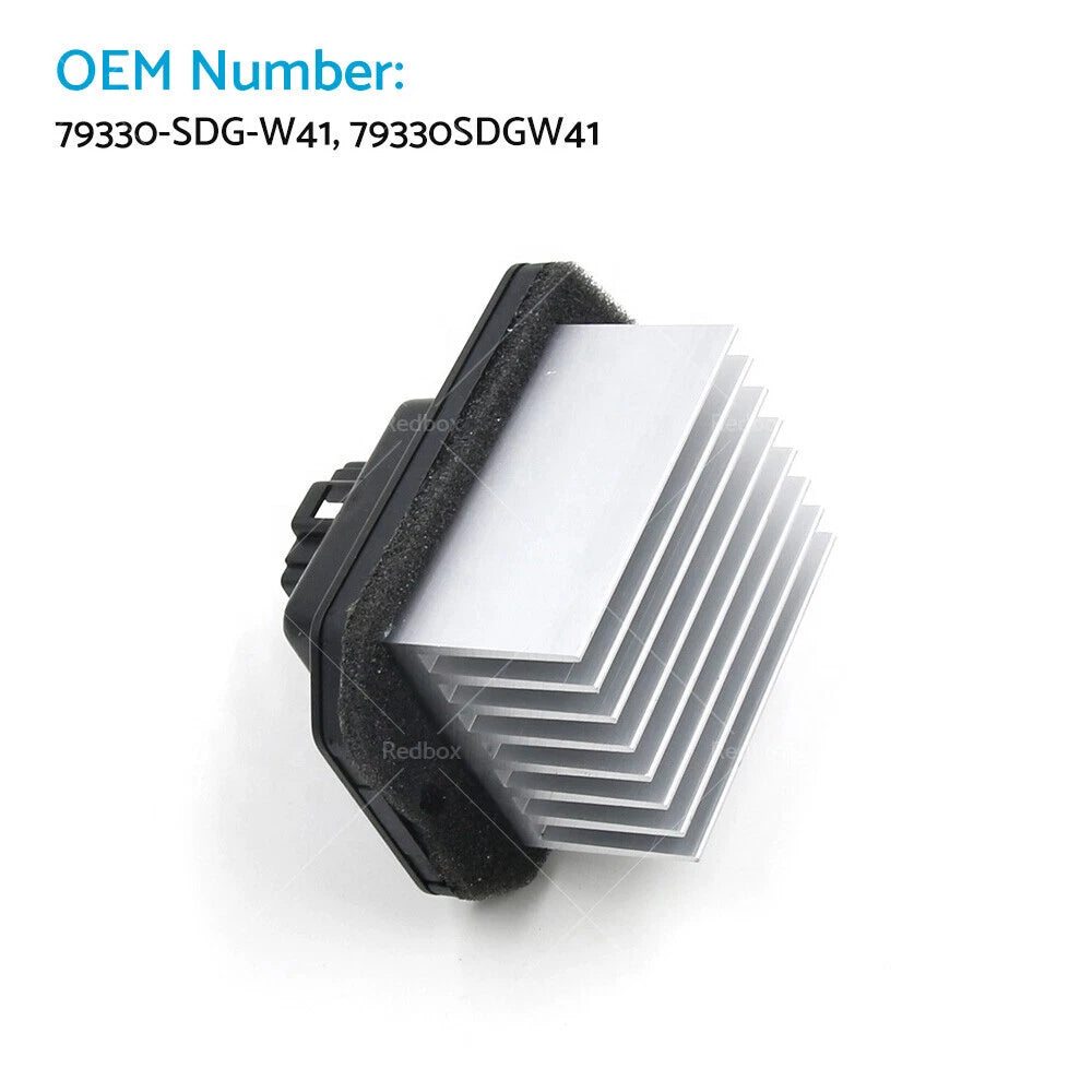 Blower Motor Heater Fan Resistor for Honda Civic CR-V Odyssey Accord (2001–2011)