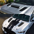 Front Hood Air Vent Cover Trim for Ford Mustang (2015â2023)