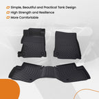 Set of 4 Black Custom Floor Mats for Acura ILX (2013–2022) TPE Waterproof