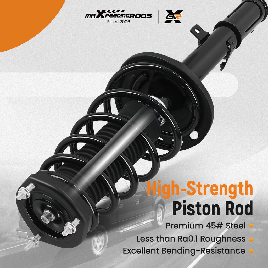 Complete Rear Struts with Coil Spring for Toyota Camry Avalon Lexus ES350 (2007-2011)