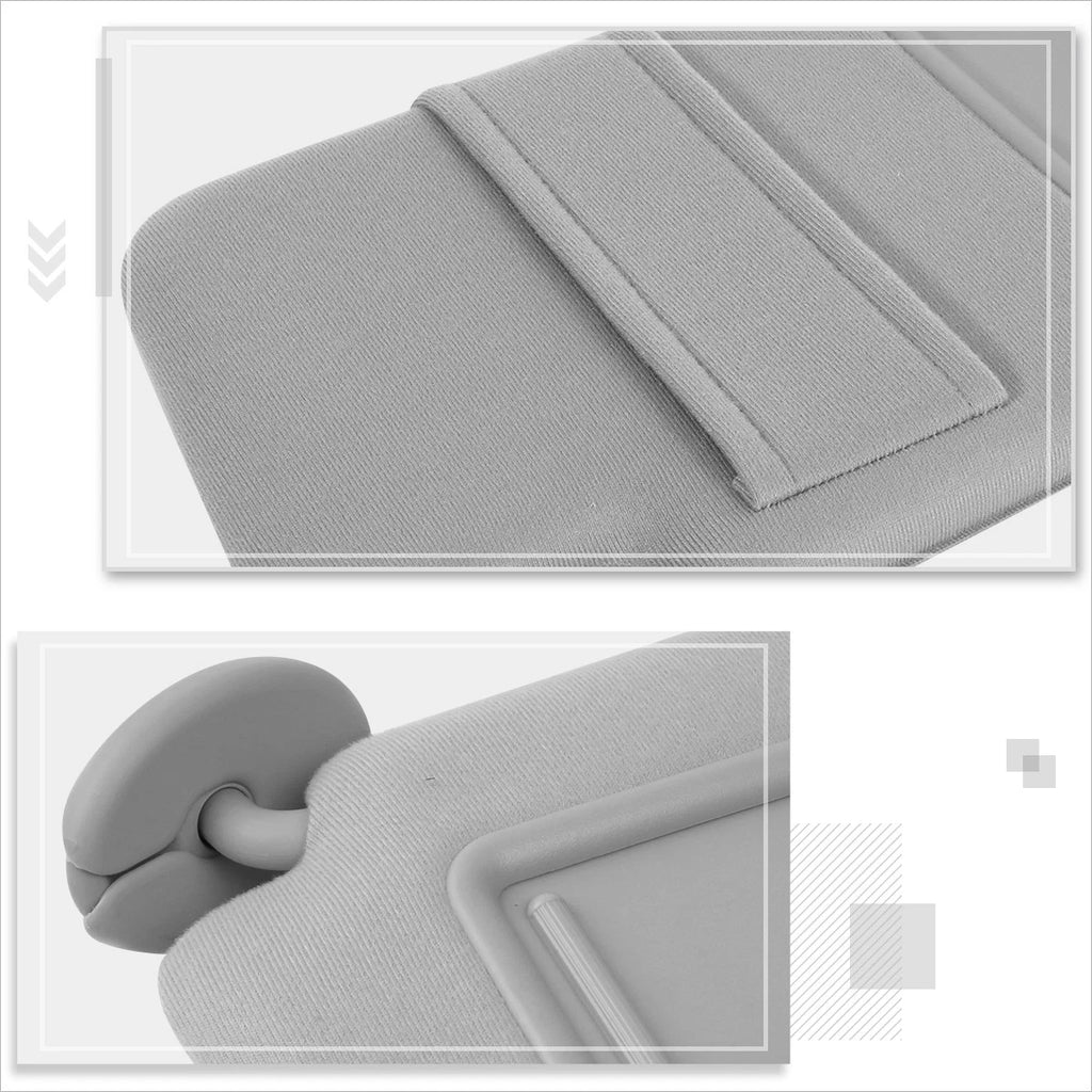Driver Side Sun Visor for Toyota Venza (2009–2016) OE Style with Mirror Grey