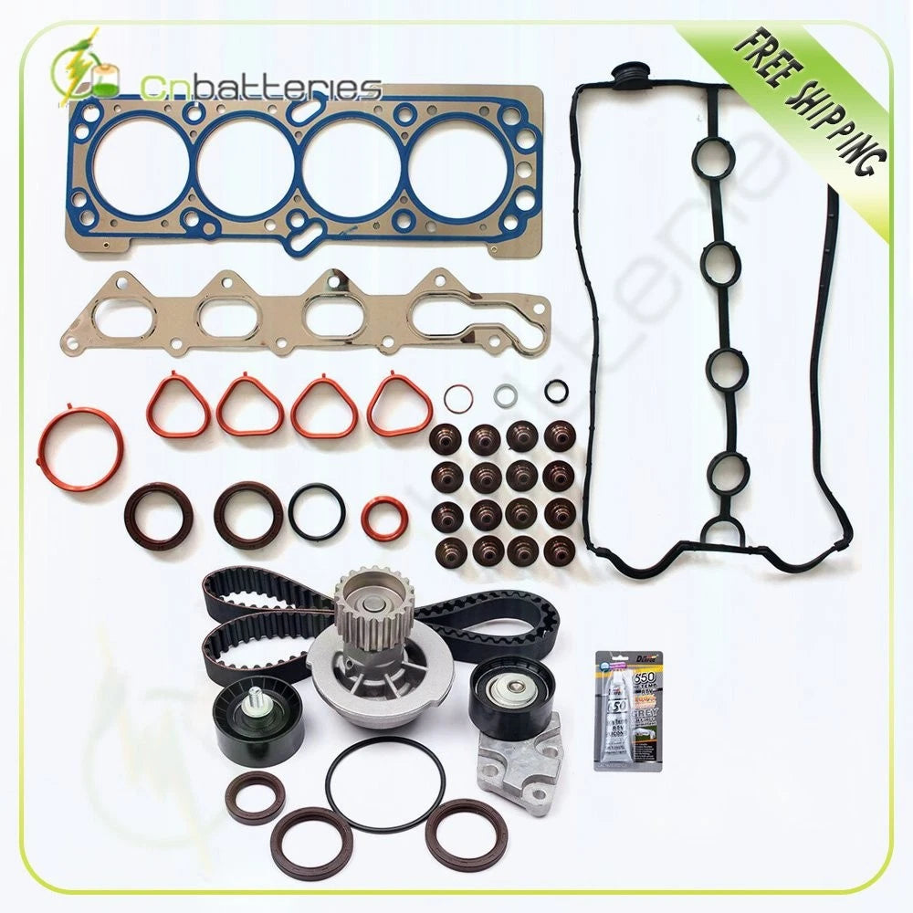 Timing Belt Kit Water Pump Head Gasket Set for Chevrolet Aveo Aveo5 (2006–2008)