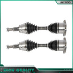 2X CV Axles Front for Chevrolet Silverado 2500 HD GMC Sierra 2500 HD (2011–2019)