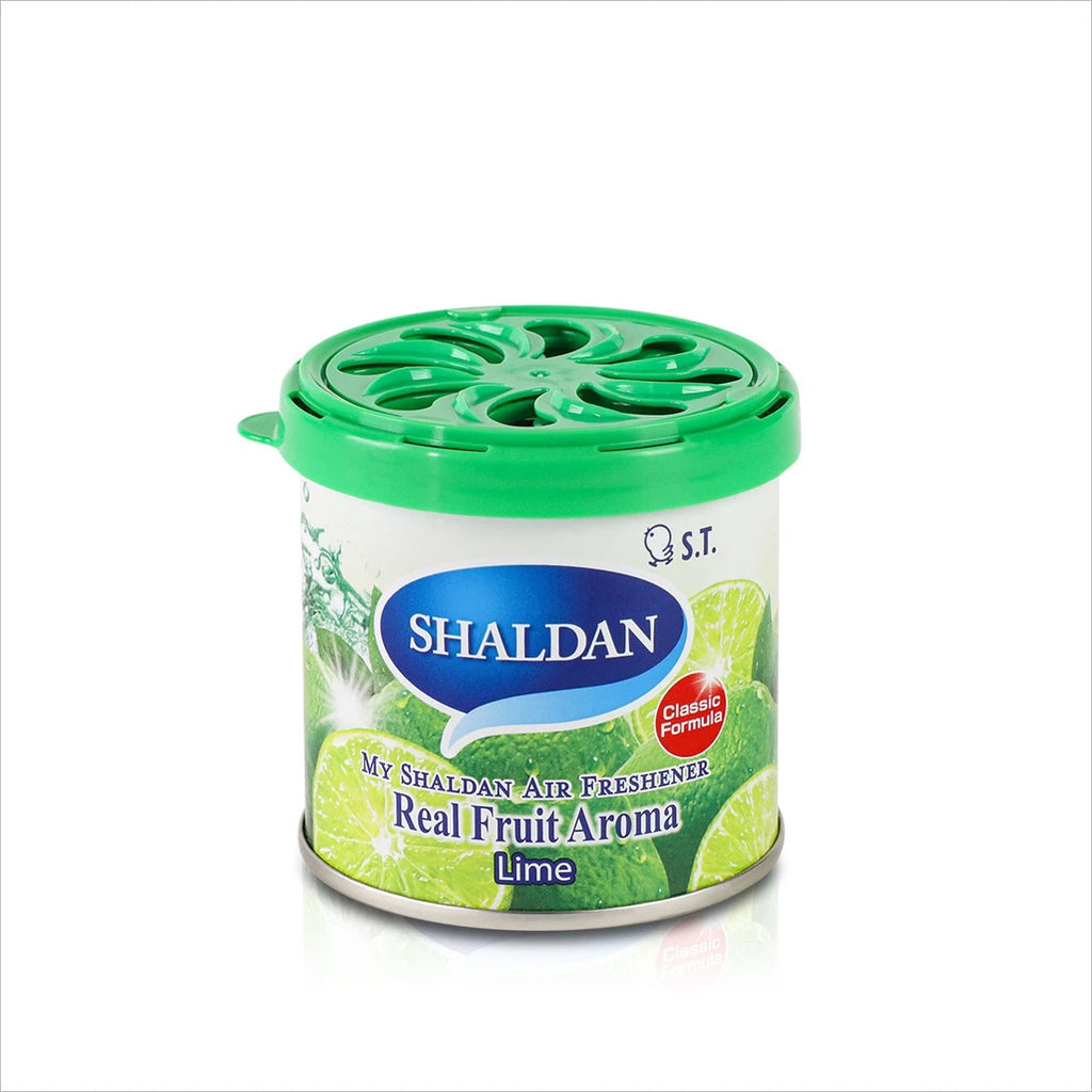 6x My Shaldan Air Freshener for Car (Lime Scent, 80g)