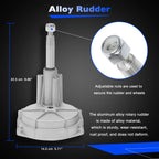 Rotary Steering System with Wheel Kit for Outboard Marine (16 Ft) SS13716