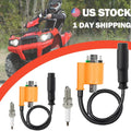 2x Ignition Coil Spark CAP for Kawasaki Brute Force 750 KVF750 (2008–2022)