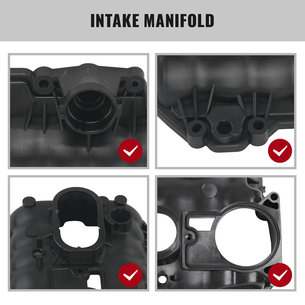 Engine Intake Manifold for Chevy Astro Silverado 1500 GMC Sierra 1500 (1996-2002)
