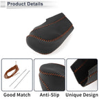1 Pc Gear Shift Knob Cover for Chevrolet Cruze (2011–2015) Black Brown