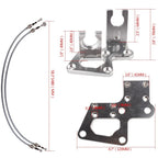 Transmission Shifter Cables Bracket for RSX K20 K20A K24 K Series Swap (EG EK DC2)