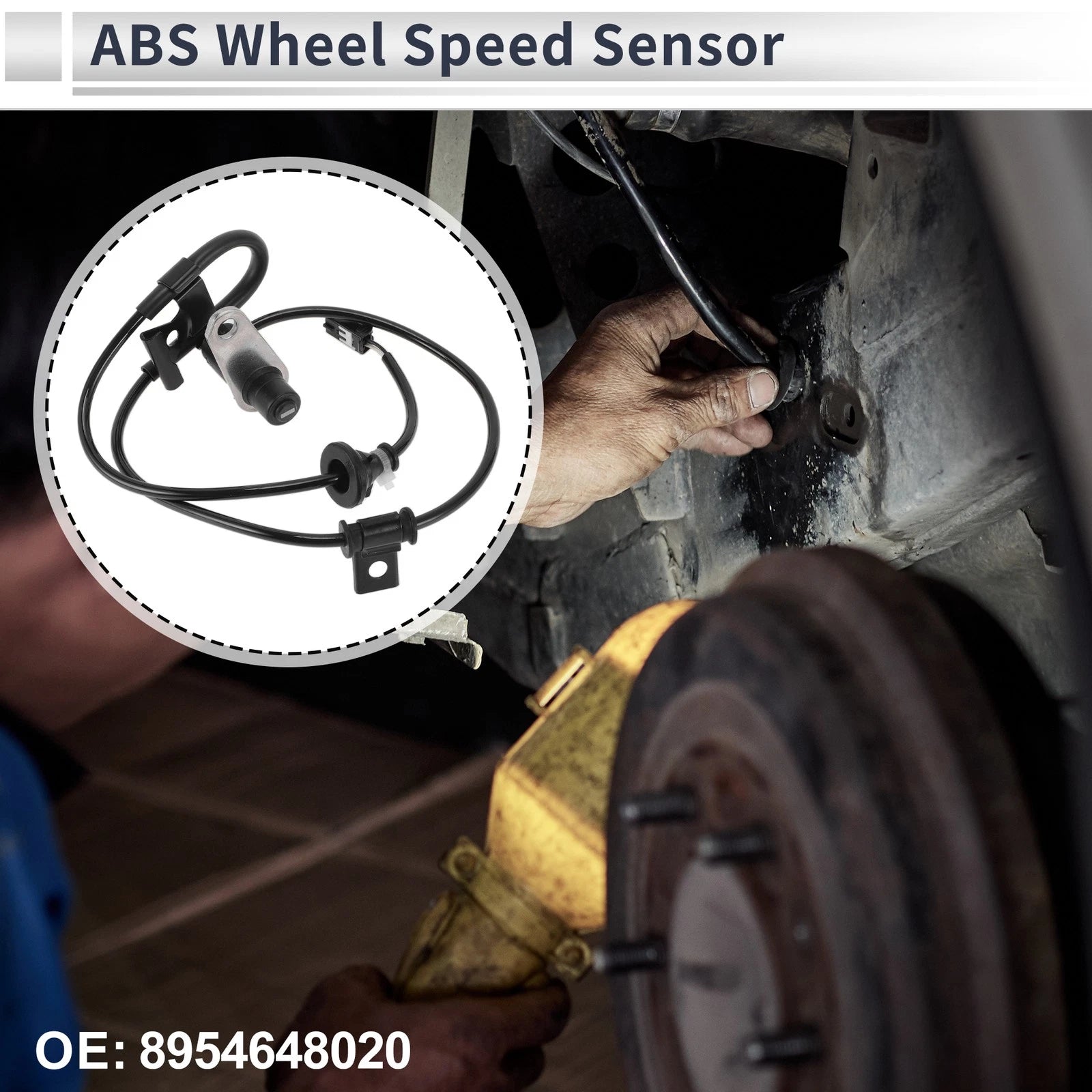 ABS Wheel Speed Sensor No. 8954648020 for Toyota Highlander (2001–2003)
