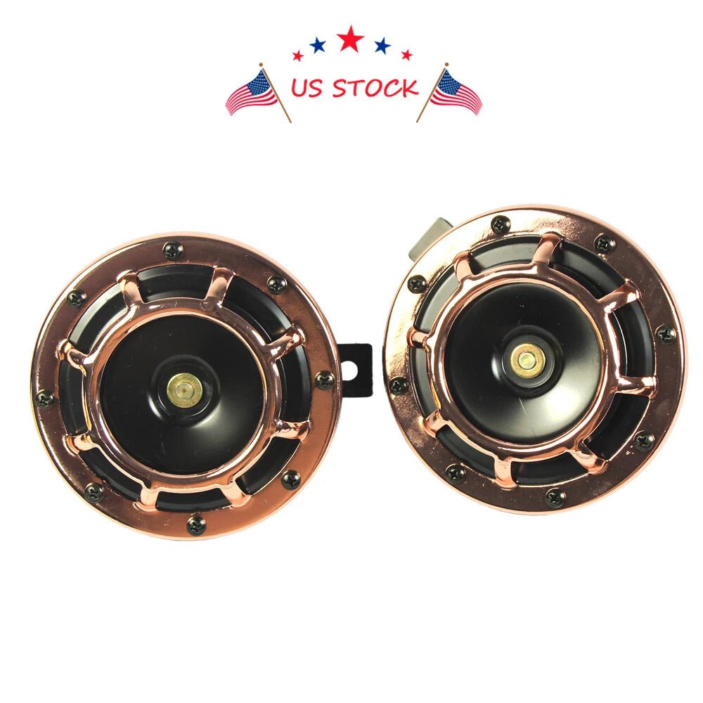 Electric Blast Tone Horn Kit for Champagne (12V)
