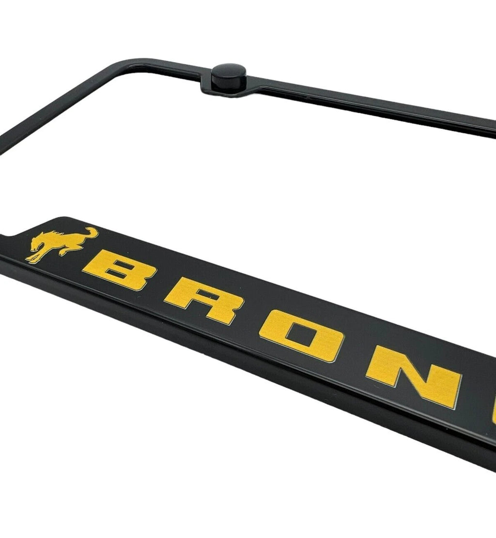 Notched License Plate Frame Front Mount for Ford Bronco (2021–2024)