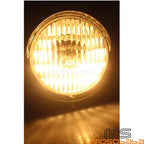 Amber Headlight Visor for Harley Bobber Chopper