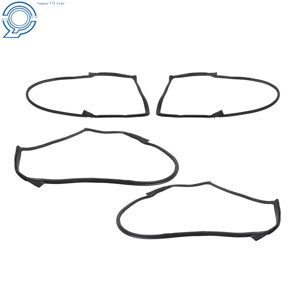 Set of 4 Weatherstrip Seals for Jeep Wrangler (2007–2018)