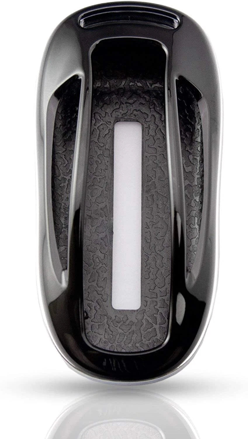 Black Hard ABS Key Fob Cover Panel Holder for Tesla Model X (2016-2021)