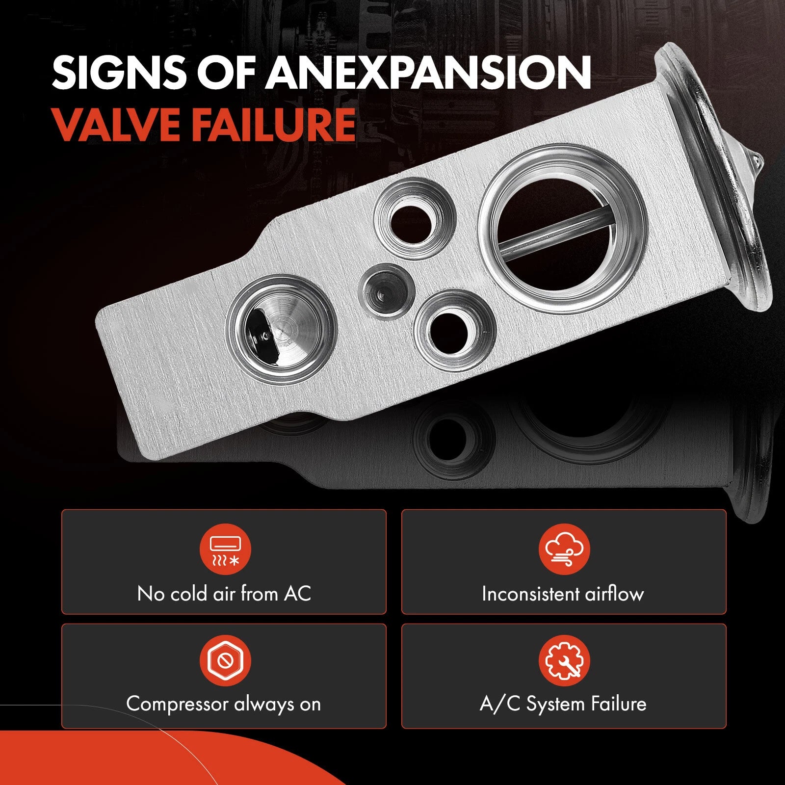A/C Expansion Valve for Mitsubishi Outlander Lancer RVR (2007-2017)