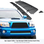 Black Billet Front Grille Insert for Toyota Tacoma (2005-2011)