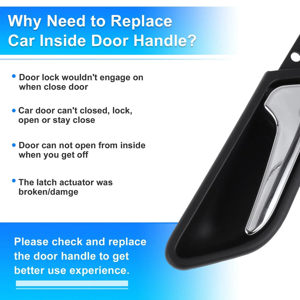Driver Side Interior Door Handle for Mercedes-Benz A180 (2005-2012)