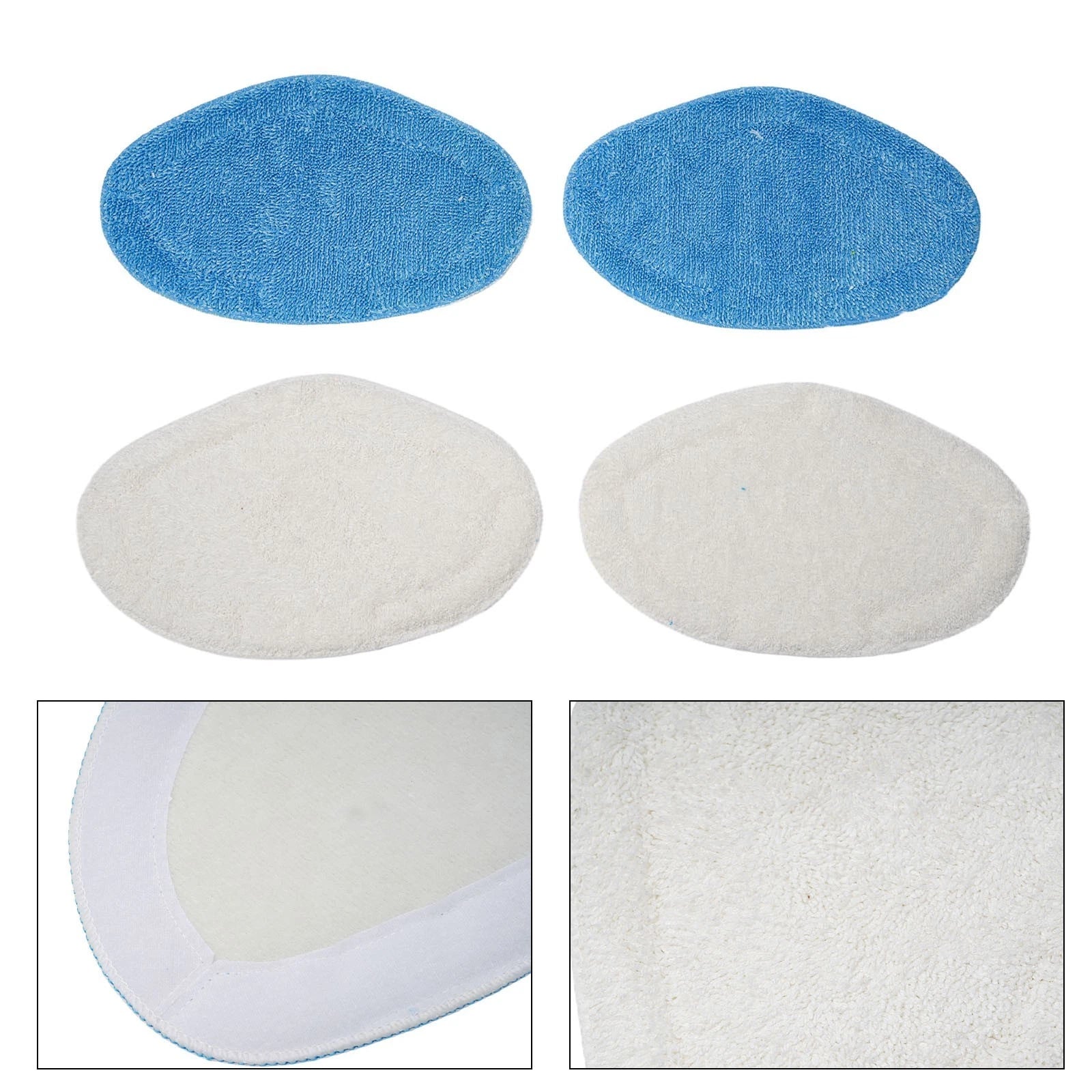 4X Cleaning Pad Mop Pads for Hoover Dual Steam Plus