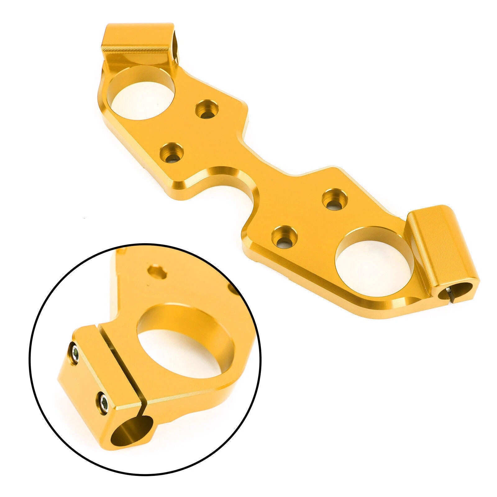 Lowering Triple Tree Front Upper Top Clamp for Suzuki GSXR1300 Hayabusa (1999–2023)
