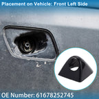 Washer Nozzle Cover Cap No. 61678252745 for BMW X5 (2000–2003) Black