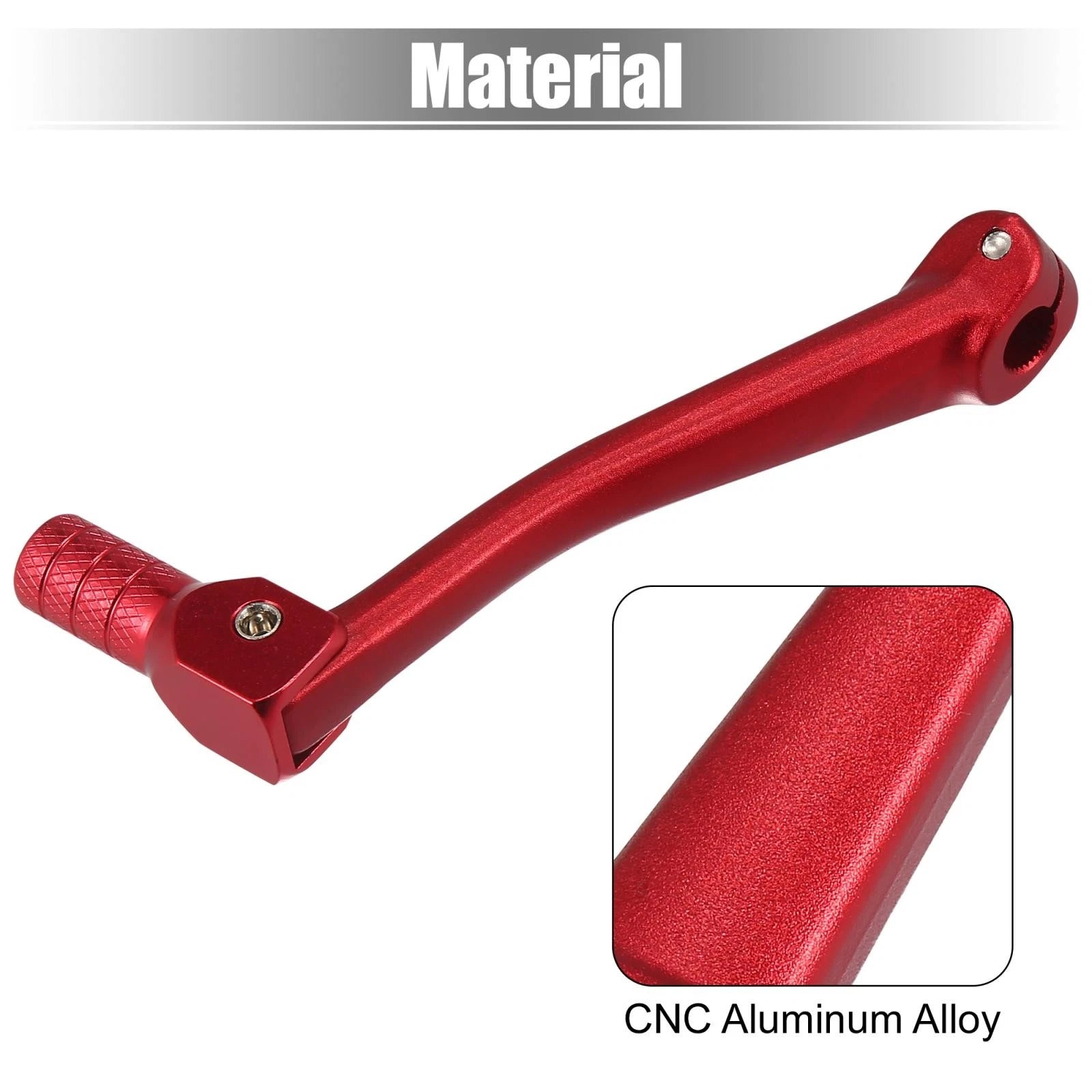 Folding Gear Shifter Shift Lever for Honda CRF50 CRF70 XR50 XR70 (50cc-250cc) Red