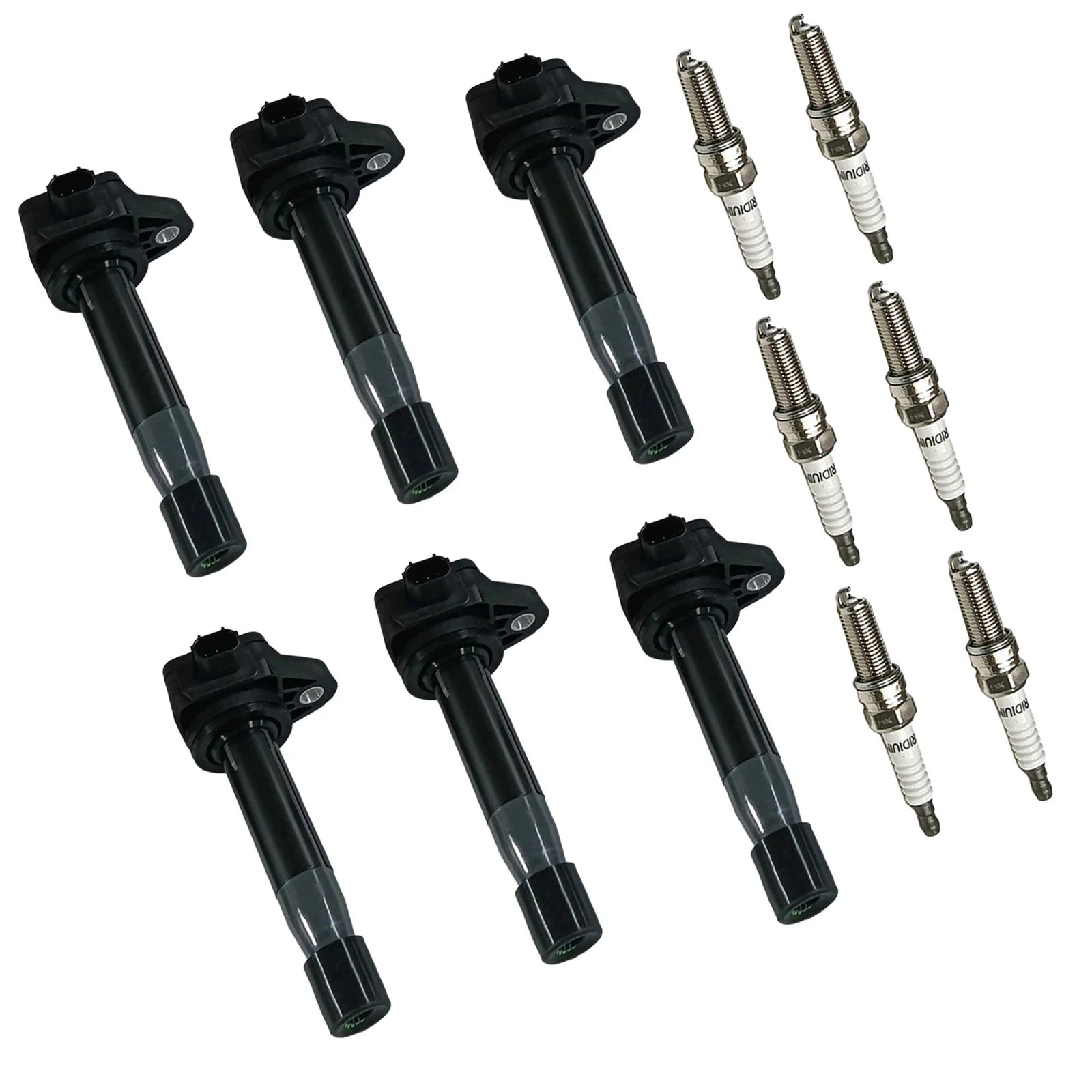 6X Ignition Coil & Spark Plug for Honda Odyssey (2008-2017)