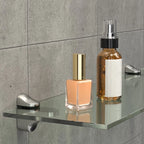 Adjustable Glass Shelf Bracket for Bookshelves and Display Shelves