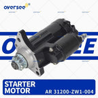 Starter Motor for Honda Mercury 75-130HP Outboard (31200-ZW1-004, 8M6007336, 18-150)