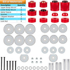 Set of 4 Body Cab Mount Bushing Kit for Ford F150 F250 F350 (1980–1998)