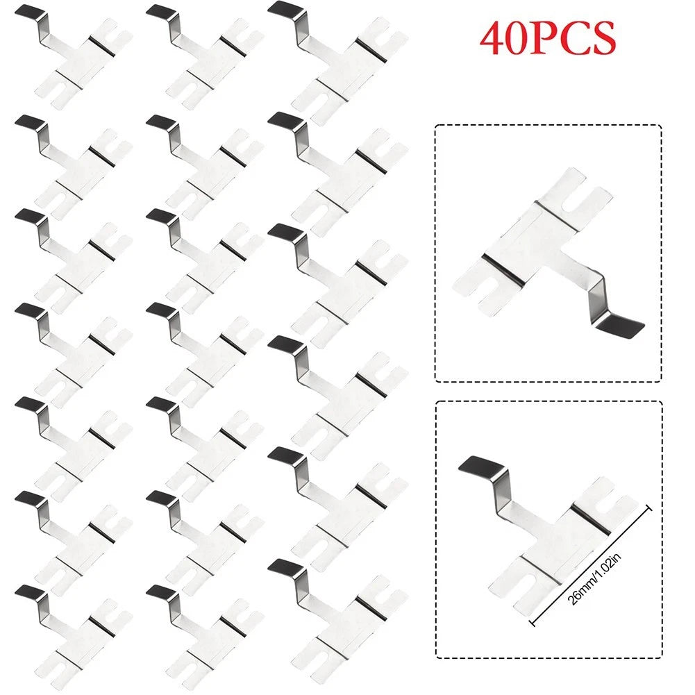 40pcs Nickel Plated Steel Strip for Spot Weldable Applications