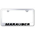 Mirrored License Plate Frame - Officially Licensed for Mercury Marauder