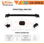Roof Rack Rails for Jeep Compass (2011–2016) Cargo Carrier Crossbar Set