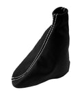 E Brake Boot Cover for Ford Mustang (2010–2014) Carbon Fiber White Stitch