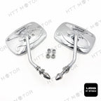 Chrome Rear View Mirrors for H-D Street Sports Chopper Cruiser (2010–2023)