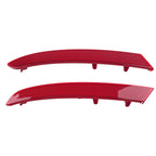 Bumper Reflector Set for BMW X3 G01 M40i xDrive30e (2018–2021) Red ABS