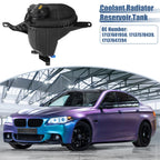 Coolant Radiator Reservoir Tank 17137647284 with Cap & Sensor for BMW F10 (2011–2017)