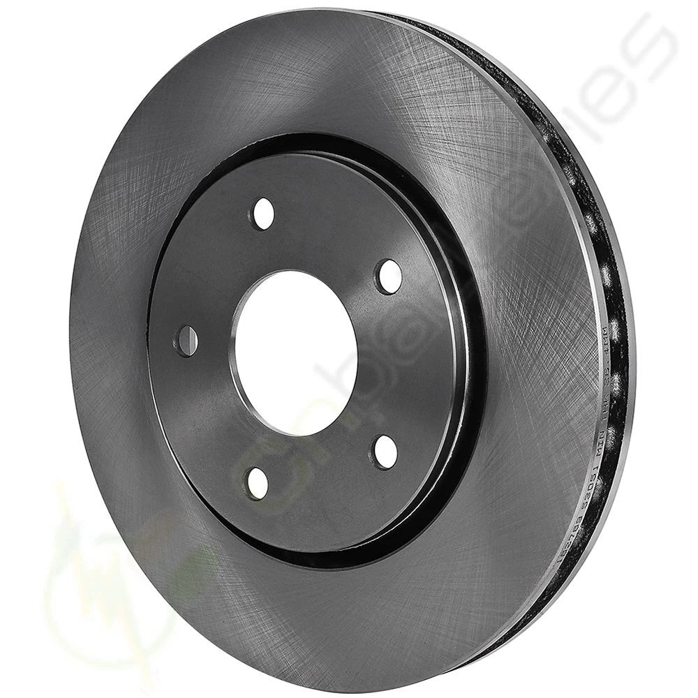 Front Brake Discs Rotors for Chrysler Town & Country (2008–2010) & Ram C/V (2012–2015)
