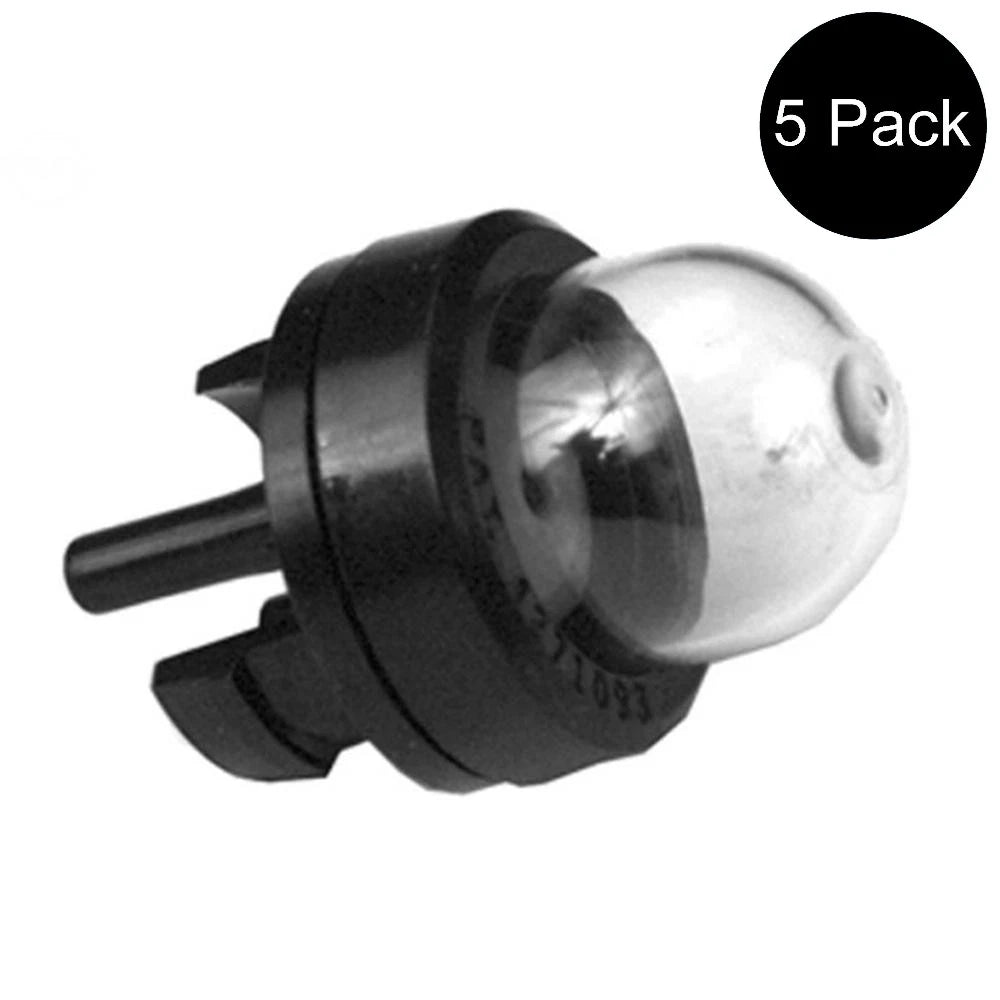 5pcs Snap in Primer Bulb Pump 188-512 for Poulan Gas Trimmer (Fits Various)