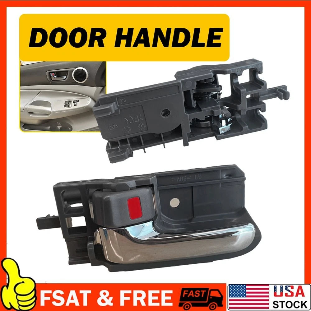 Pair Interior Door Handles for Toyota Corolla Matrix (2003â2008)