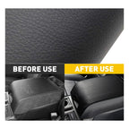 Black Leather Armrest Console Lid Cover for Ford F150 (2015–2019)