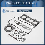 Cylinder Head Gasket Kit No.MW300358 for Mitsubishi 4A91S (No Year Specified)