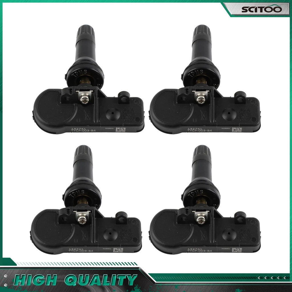 Set of 4 TPMS Tire Air Pressure Sensors for Subaru WRX (2015–2021) 28103SA001 28103AJ00A