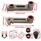 Deck Idler Arms Tensioner & Bushing Rebuild Kit for John Deere