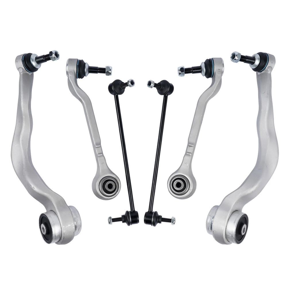 Set of 6 Control Arms with Sway Bar Links for BMW F34 (2013–2020)